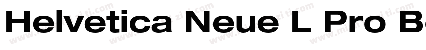 Helvetica Neue L Pro Bd字体转换